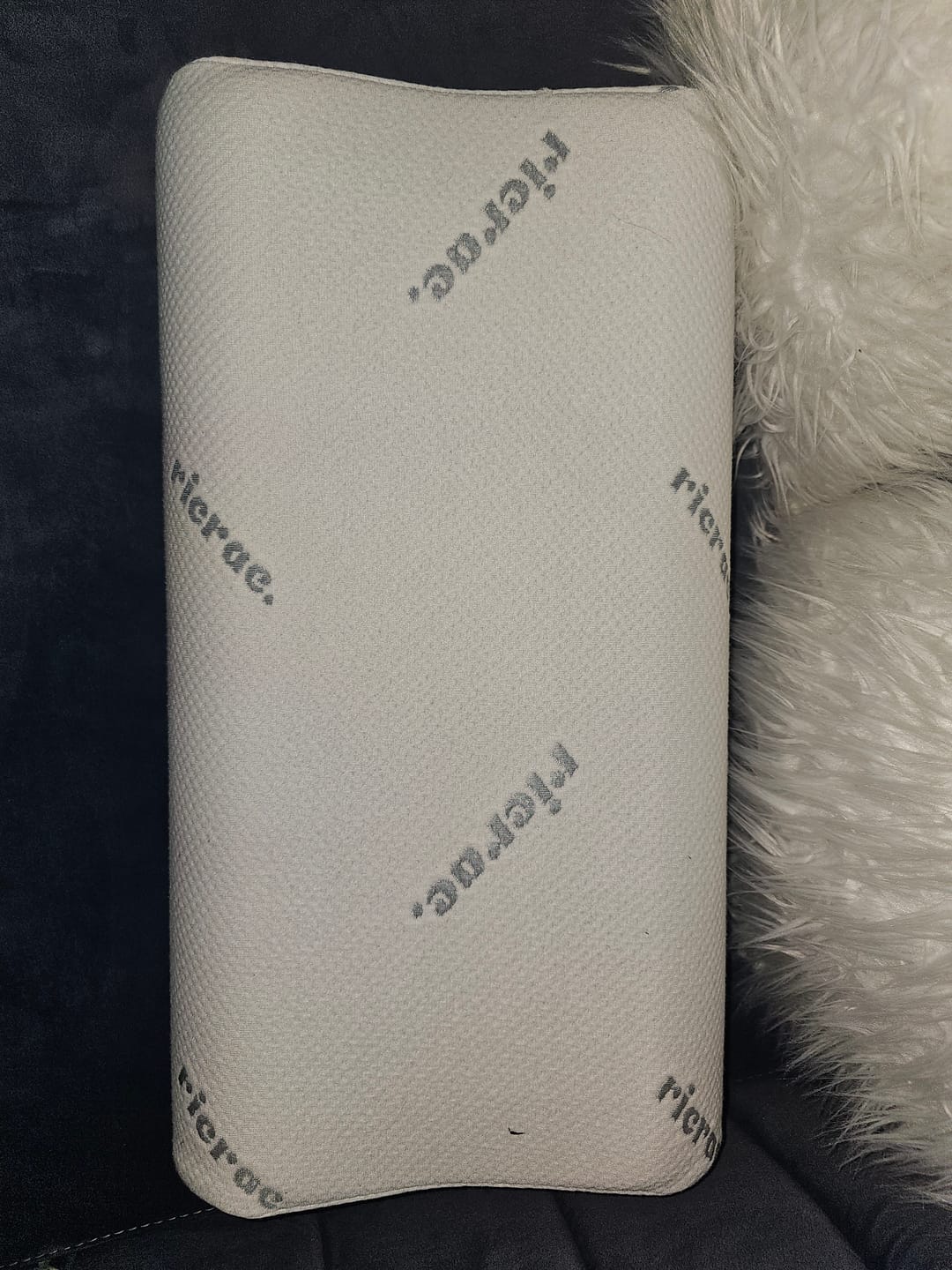 Customer photo review of Contour Memory Foam Pillow suitable for Neck & Shoulder Pain