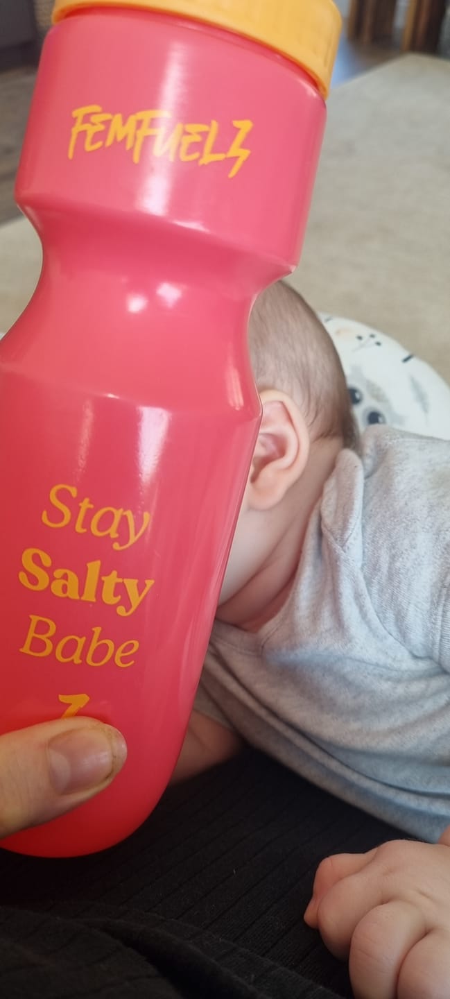 Customer photo review of Electrolyte Sports Bottle