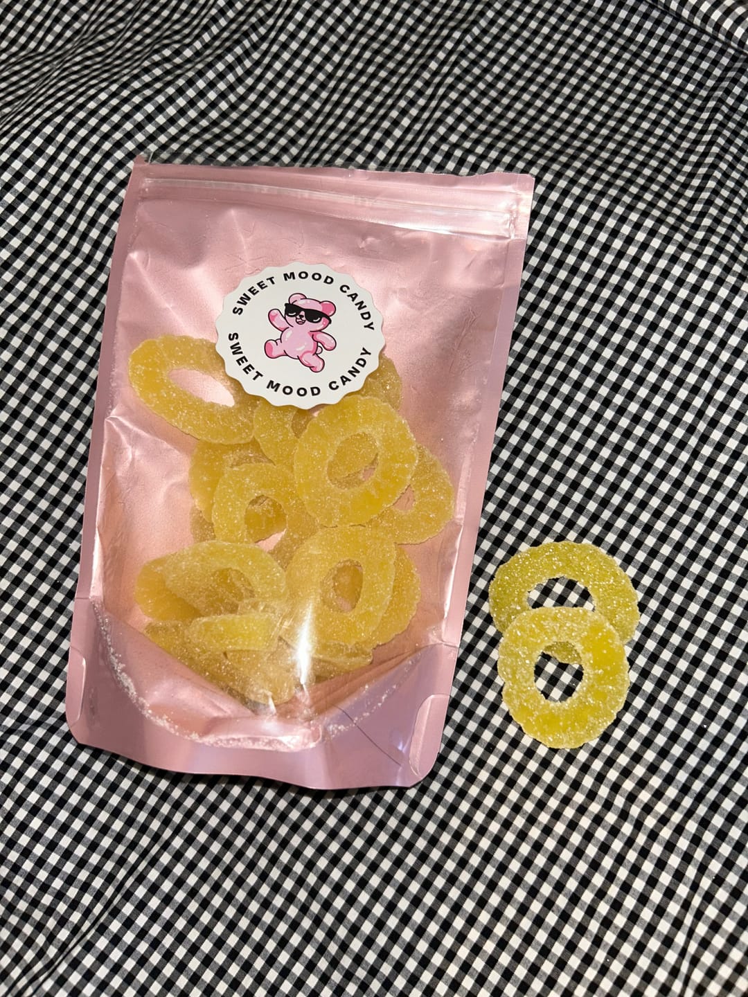 Customer photo review of Just Enough - Sour Pineapple Rings