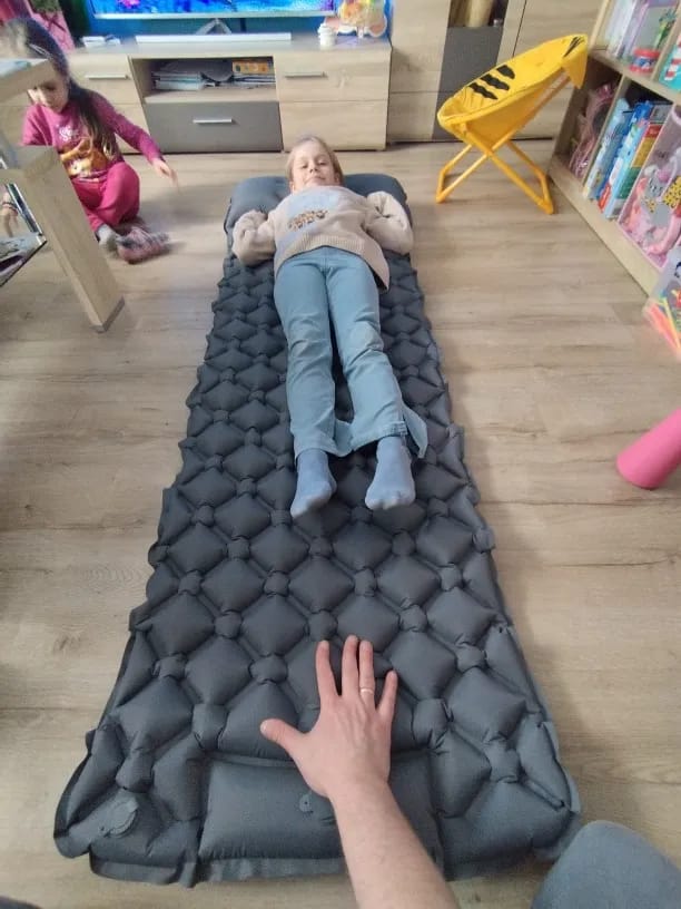 Customer photo review of Ultraleichte & kompakte Isomatte - perfekt für unterwegs & Abenteuer