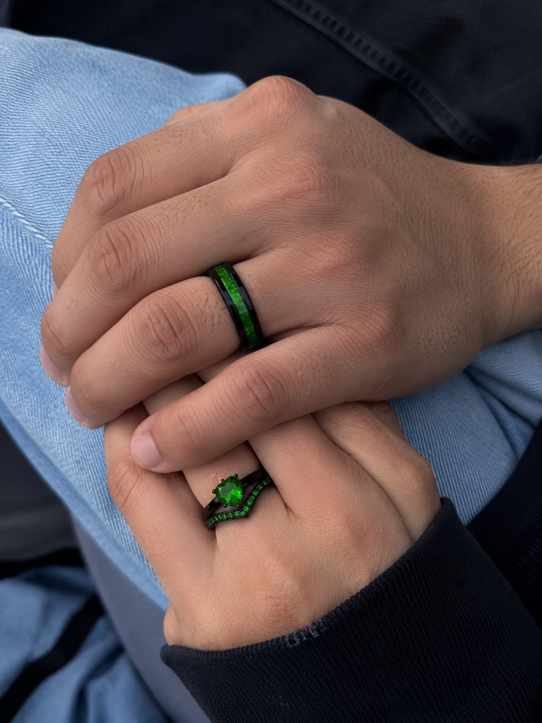 Customer photo review of Anillos de Promesa
