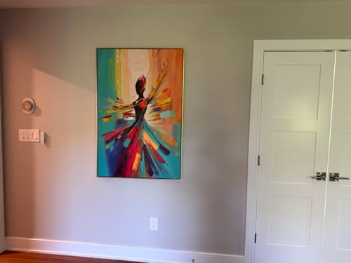 Customer review photo for Palette Canvas Art #PAC005