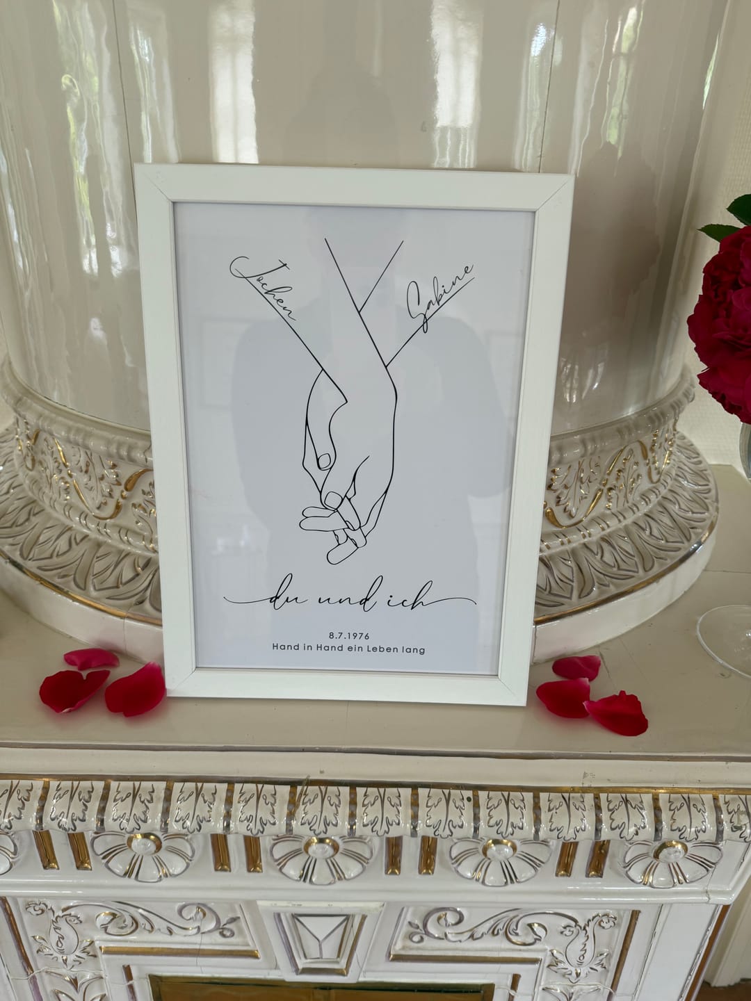 Customer photo review of Hand in Hand - Personalisiertes Poster