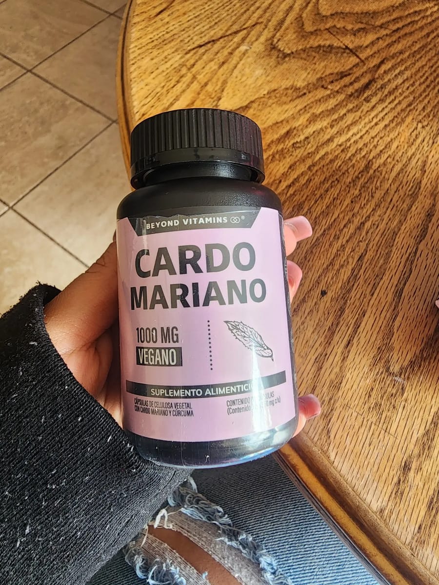 Customer photo review of Cardo Mariano - 60 cápsulas