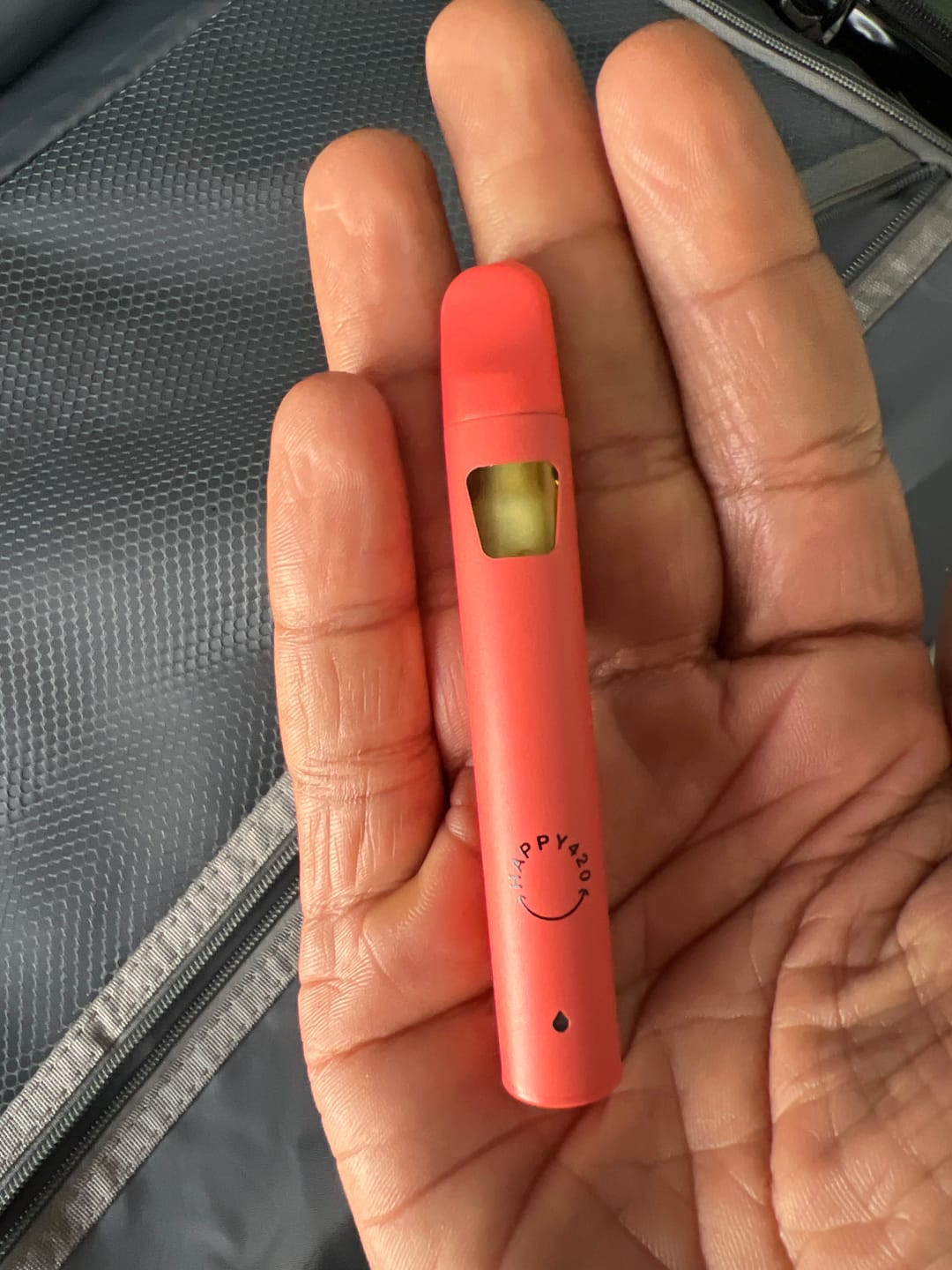 Customer photo review of Happy Hits Disposable THC Vape – Watermelon