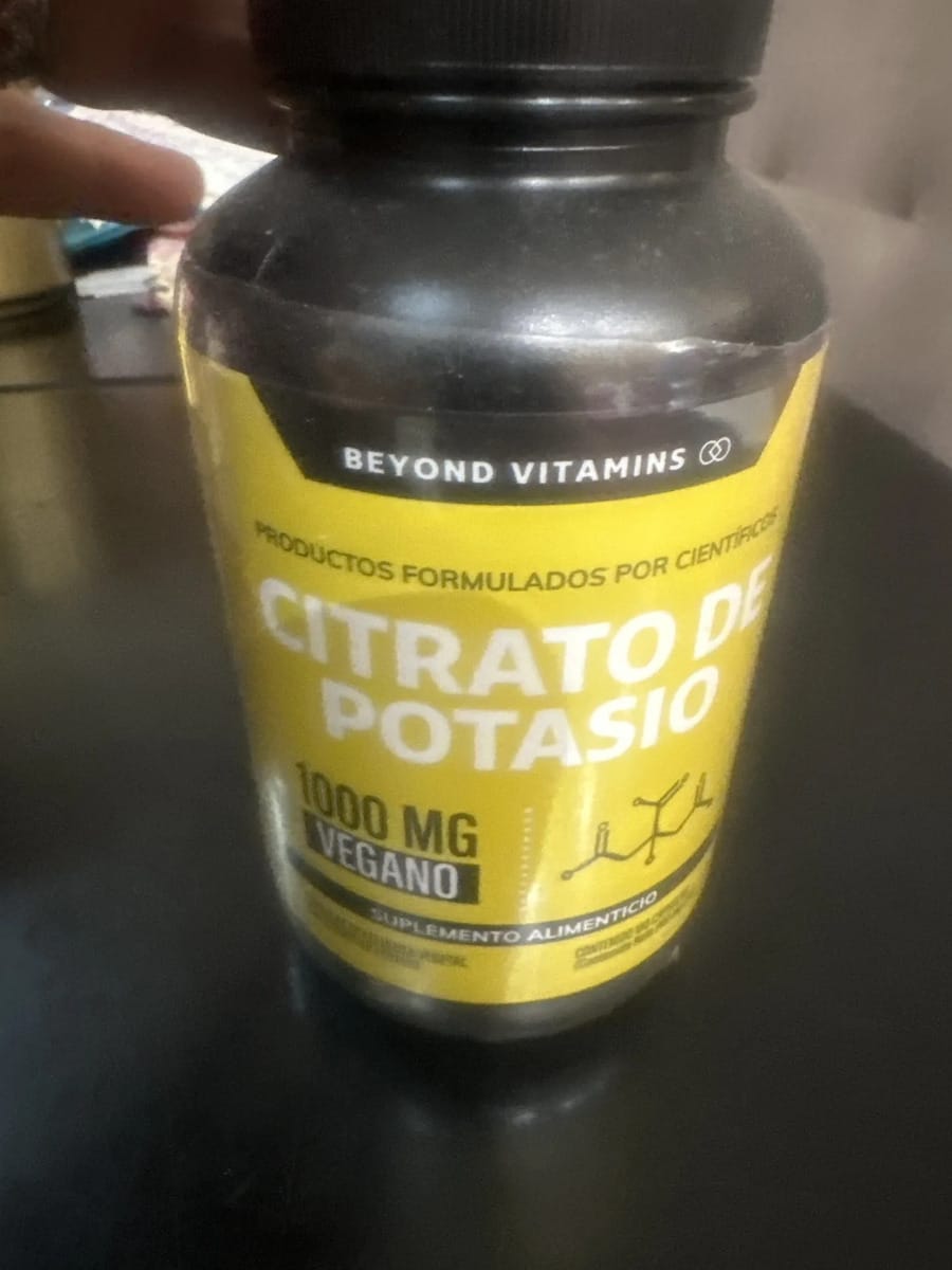 Customer photo review of Citrato de potasio 60 Caps