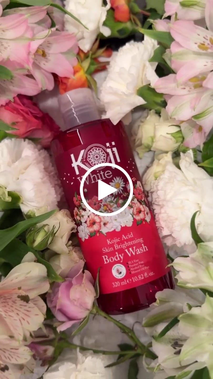 Customer video review of Kojic Acid Skin Brightening Body Wash