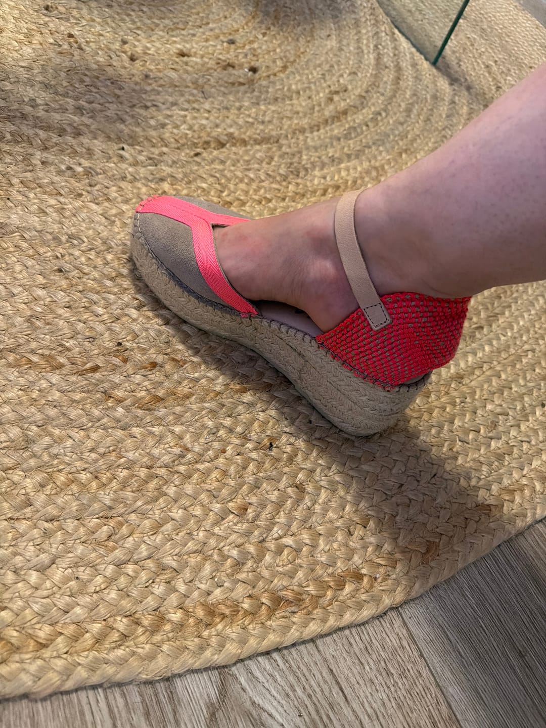 Customer photo review of Alpargata Nora Fucsia