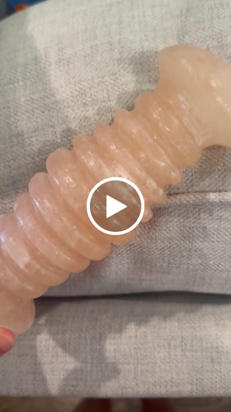 Customer video review of Himalayan Salt Foot Roller 8"