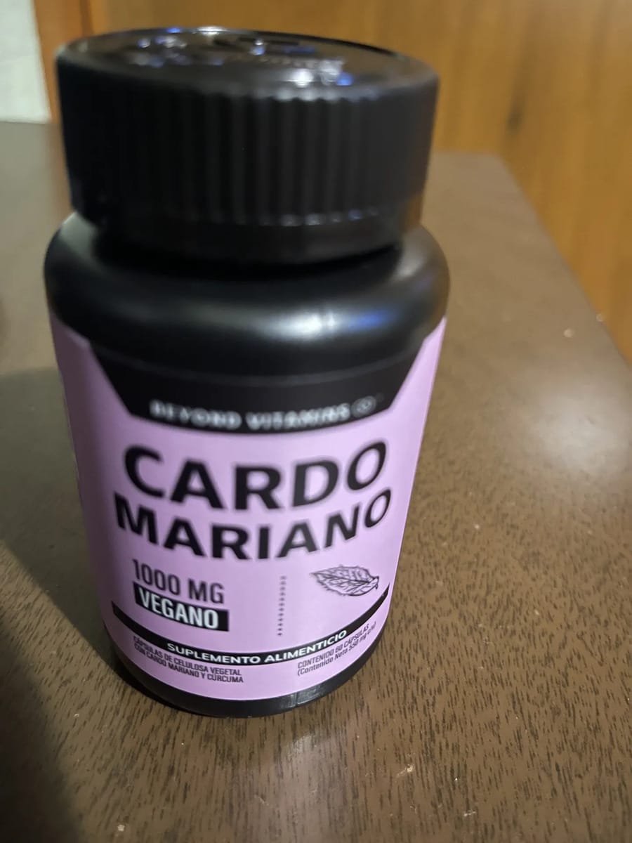 Customer photo review of Cardo Mariano - 60 cápsulas