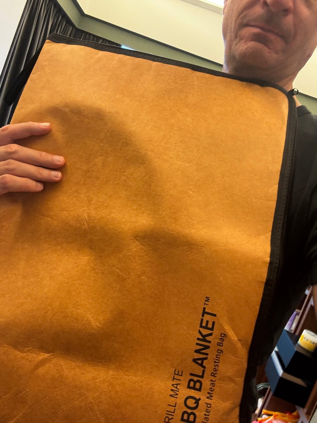 Customer photo review of GRILL MATE BBQ BLANKET
