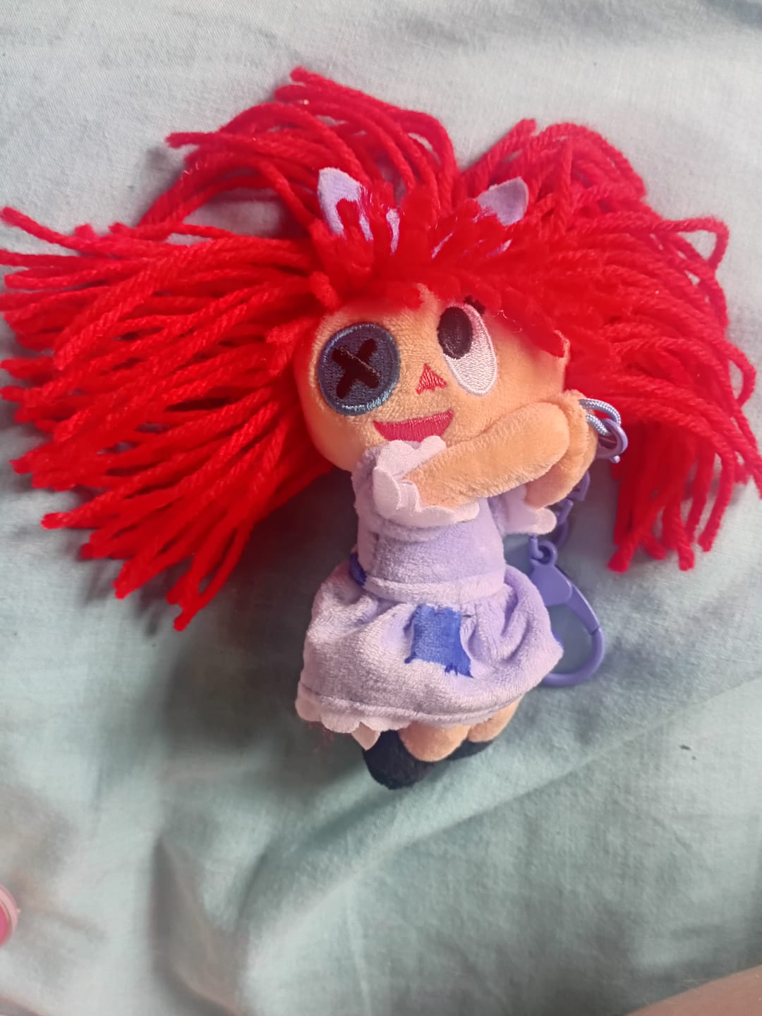 Customer photo review of Ragatha Plush Keychain