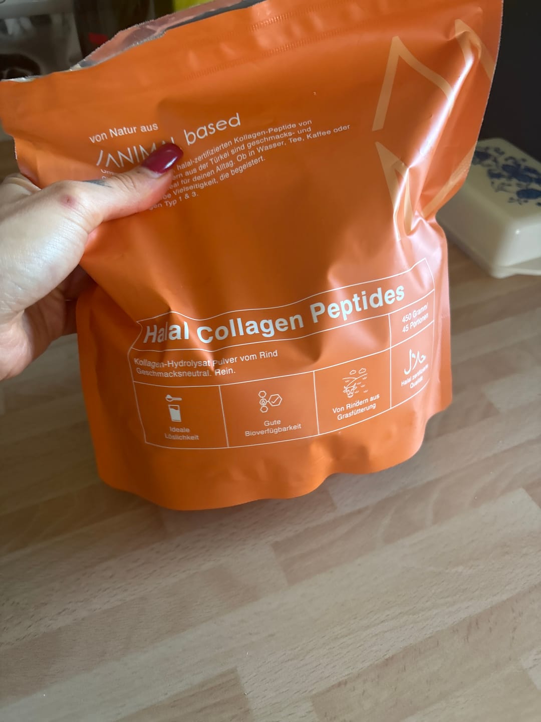 Customer photo review of Halal Kollagen Hydrolysat - 450g