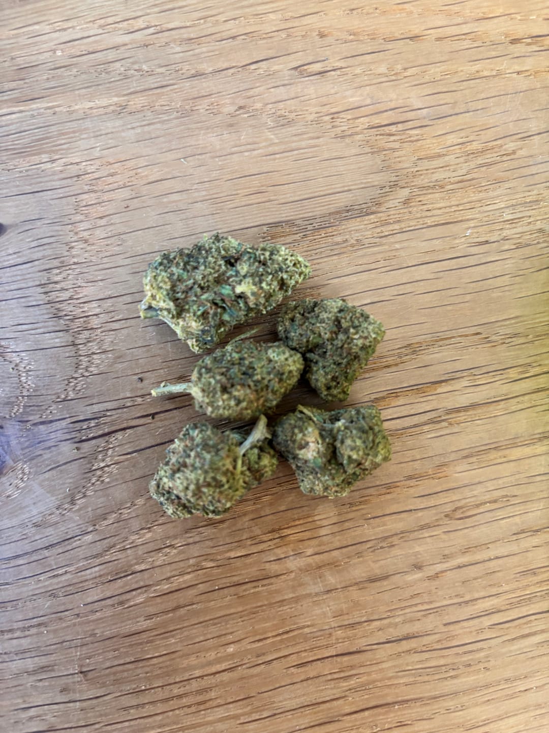 Customer photo review of Blueberry Kush