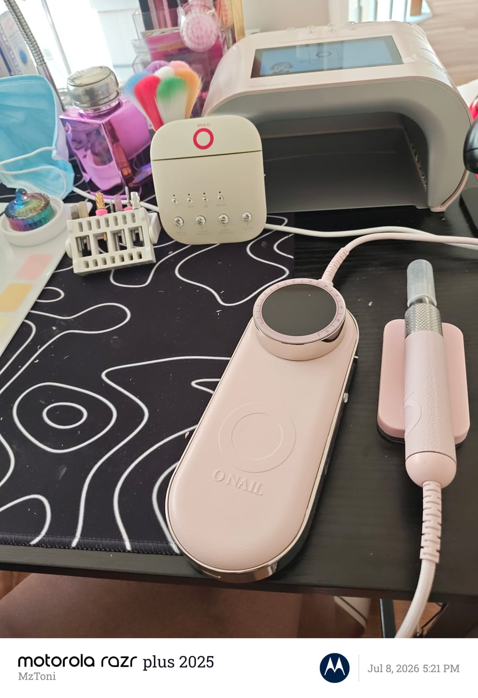 Customer photo review of ONAIL Nail Drill Pro Max