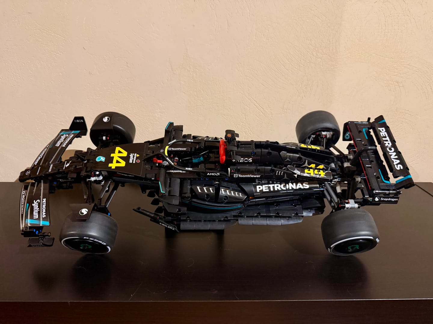 Customer photo review of Mercedes-AMG F1 W14 Halo & Wing Mirror Upgrade (Compatible with LEGO Set 42171)