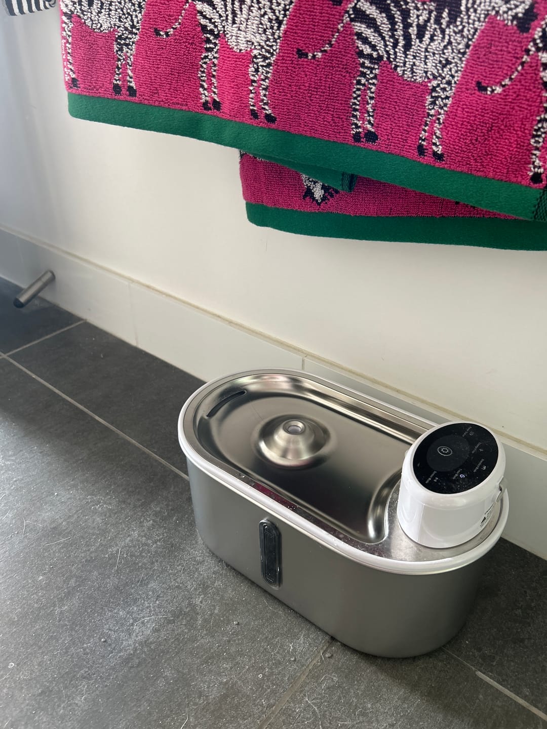 Customer photo review of Petbuds Flow Pet Drinking Fountain