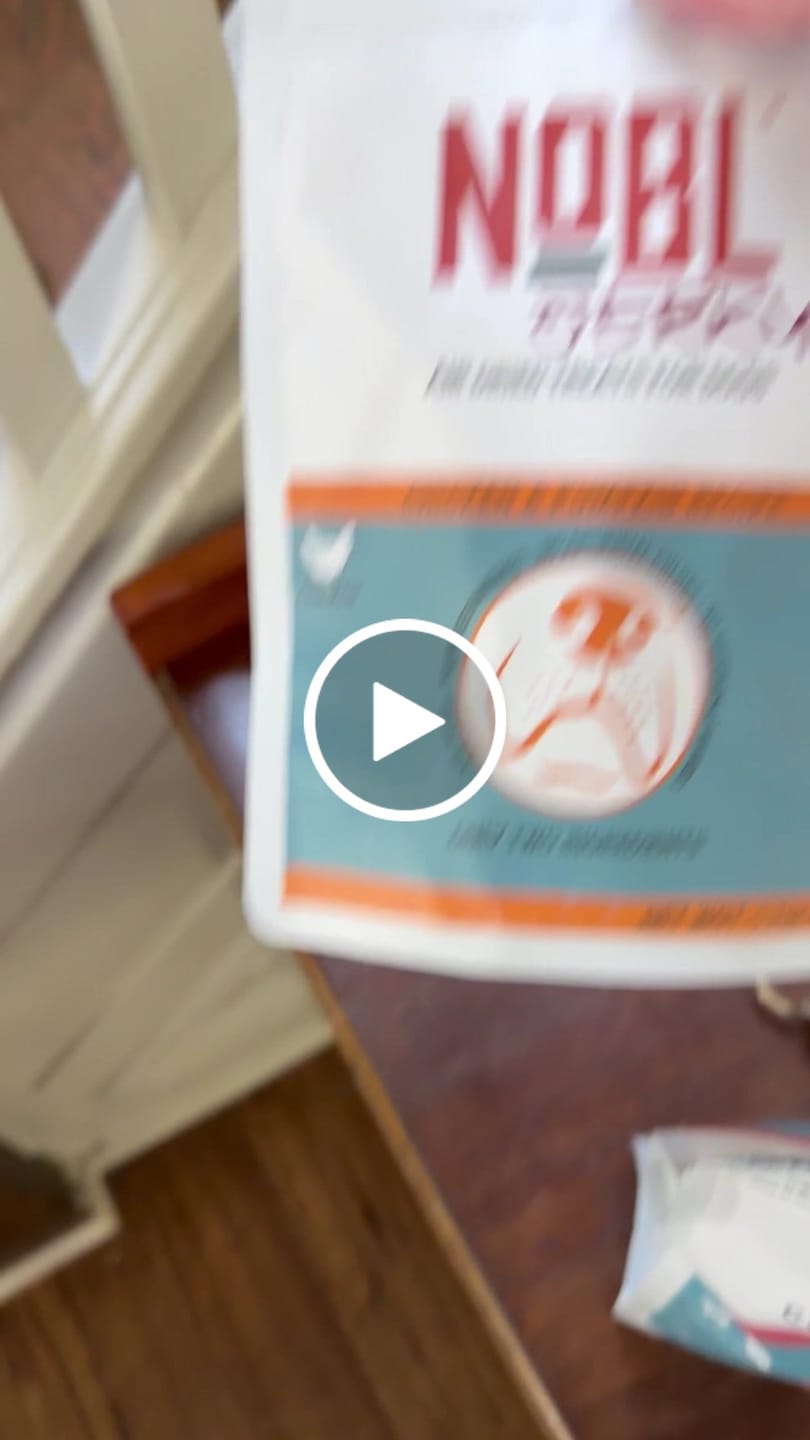 Customer video review of NOBL Air-Dried Jerky Treats - Individual Bag 10.00% Off Auto renew