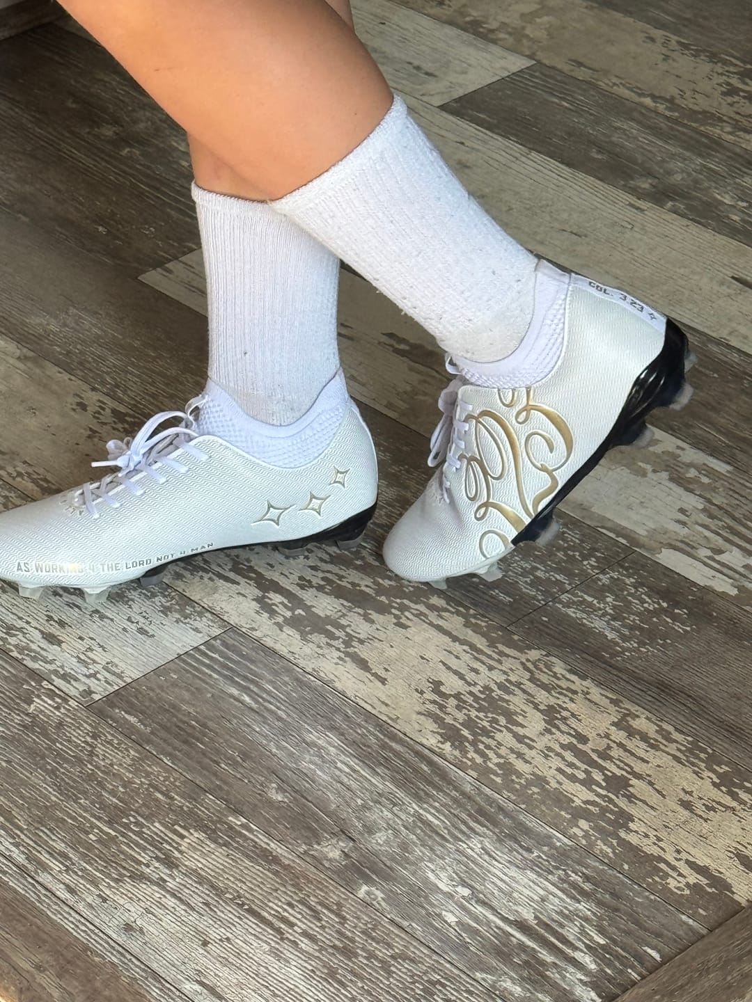 Customer photo review of 323 Cleats