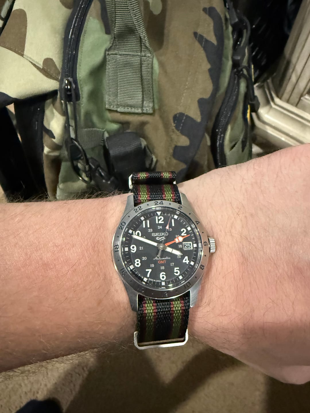 Customer photo review of Bond Nylon Strap- Five Eye