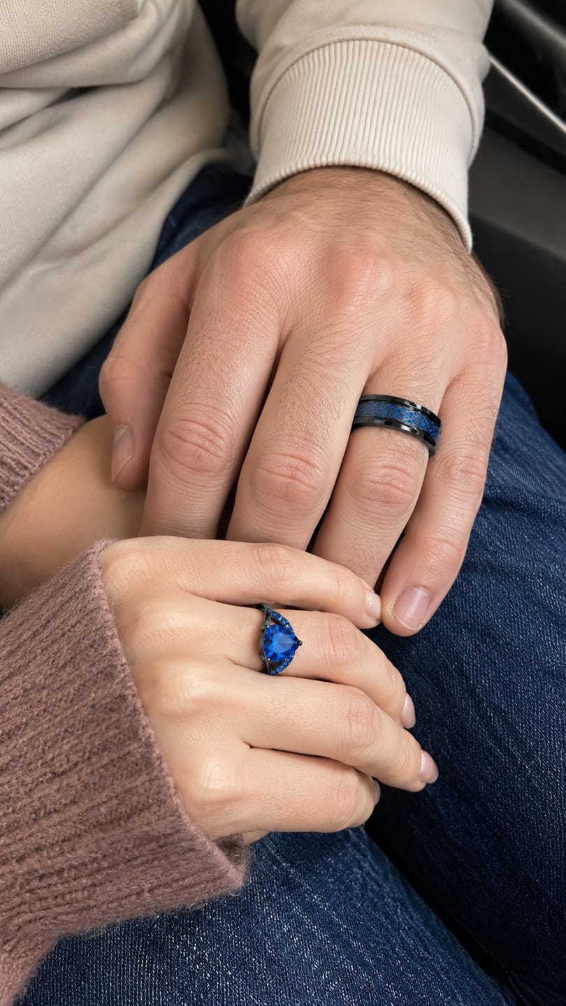 Customer photo review of Anillos de Promesa