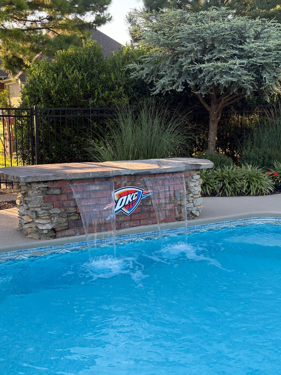Customer photo review of Pittsburgh Steelers Design-A-Stone Landscape Art