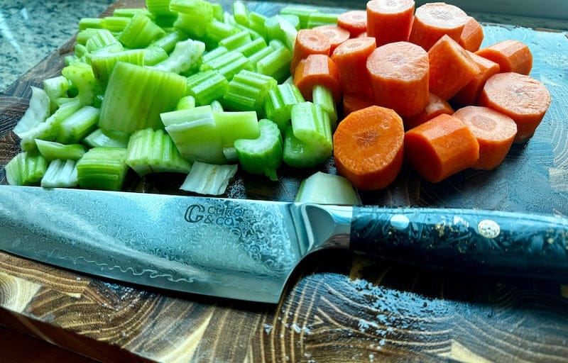 Customer photo review of CHEF KNIFE 8”