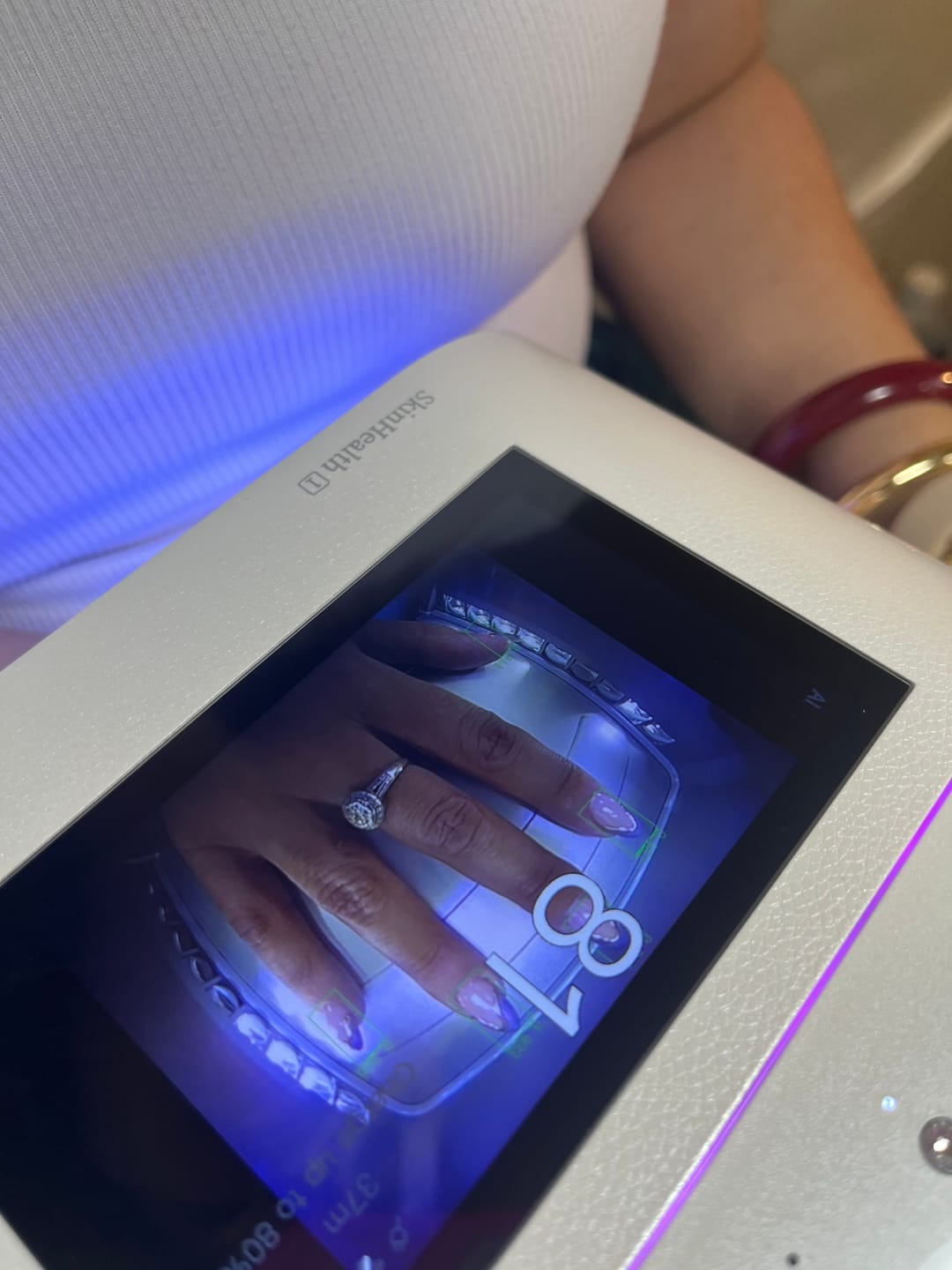 Customer photo review of ONAIL Rechargeable AI Nail Lamp (SUNX PRO MAX)