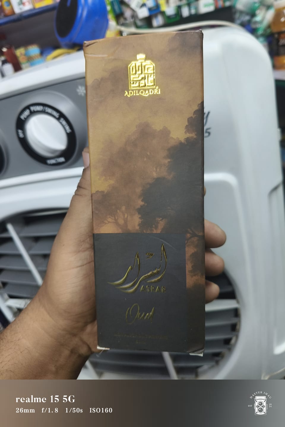 Customer photo review of Asrar Oud Non Alcoholic Perfume Spray 50ml