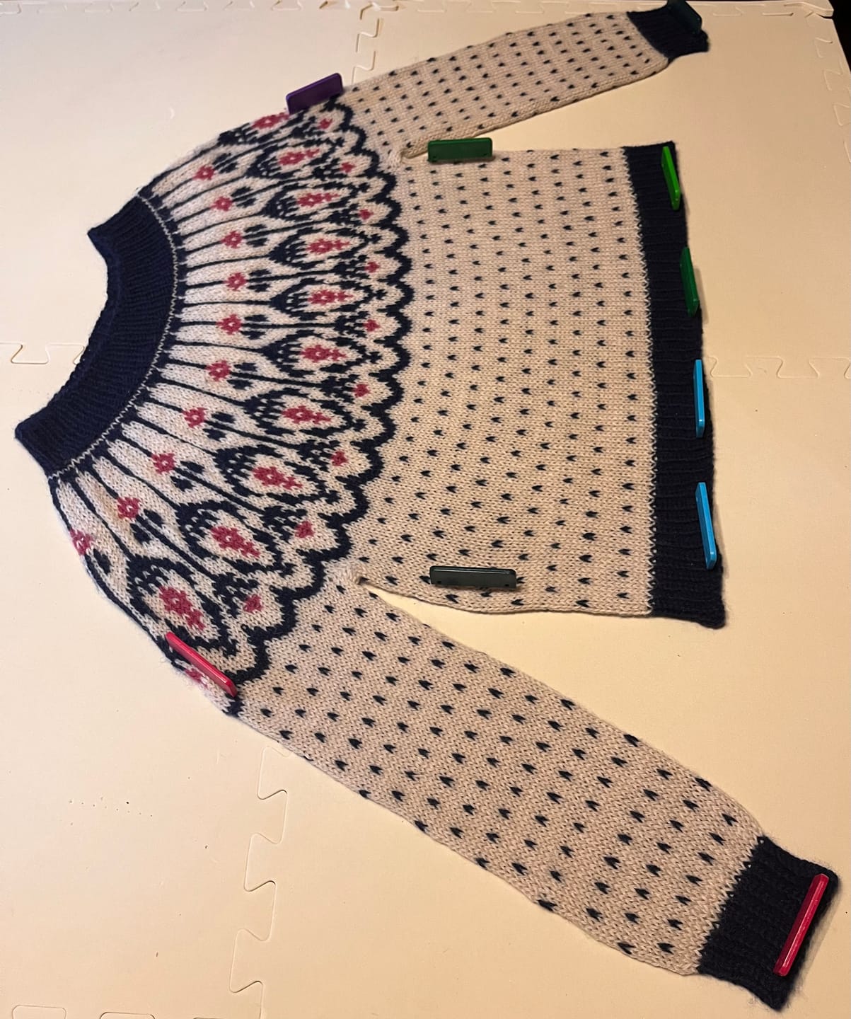 Customer photo review of Patrón Sweater Chilco | Adulto