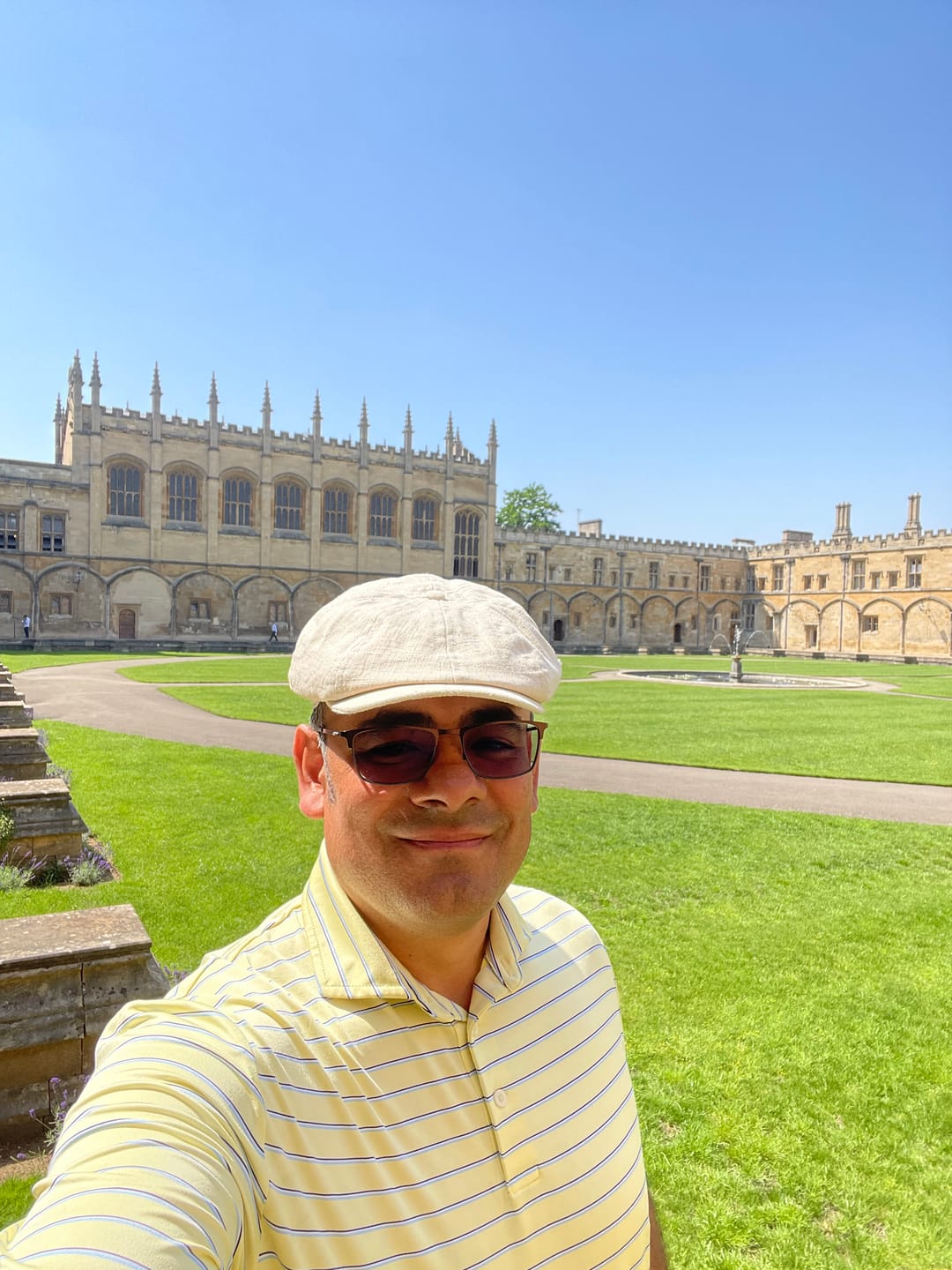 Customer photo review of Linen 'Brooklyn' Bakerboy Cap