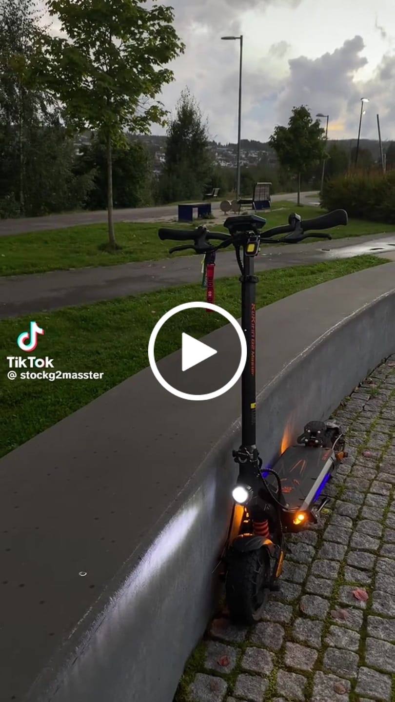 Customer video review of KuKirin (Kugoo) G2 Master Electric Scooter