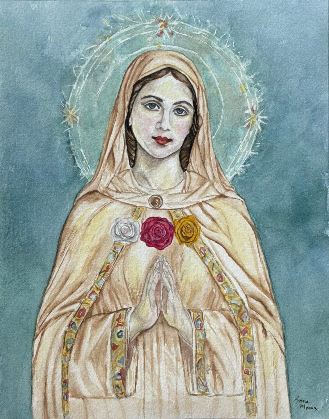 Customer photo review of Giclee Fine Art Prints - Cold Press Bright / 1/4-Inch Border - 7.5x9.5