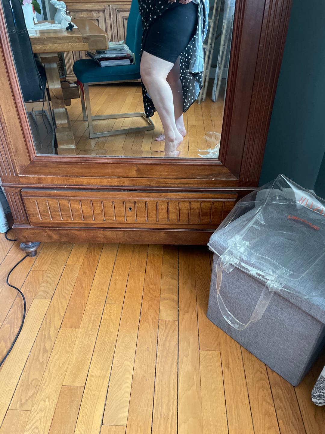 Customer photo review of Shorty anti-frottement en coton bio