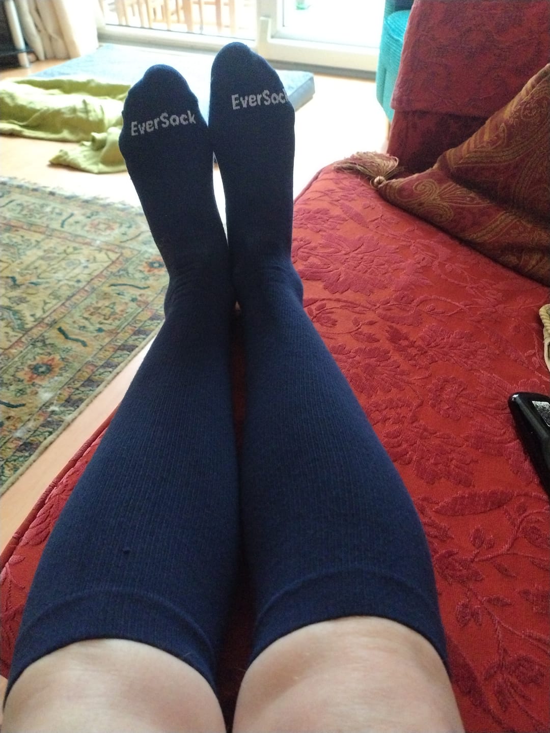 Customer photo review of EverSock™ Bamboo Compression Socks