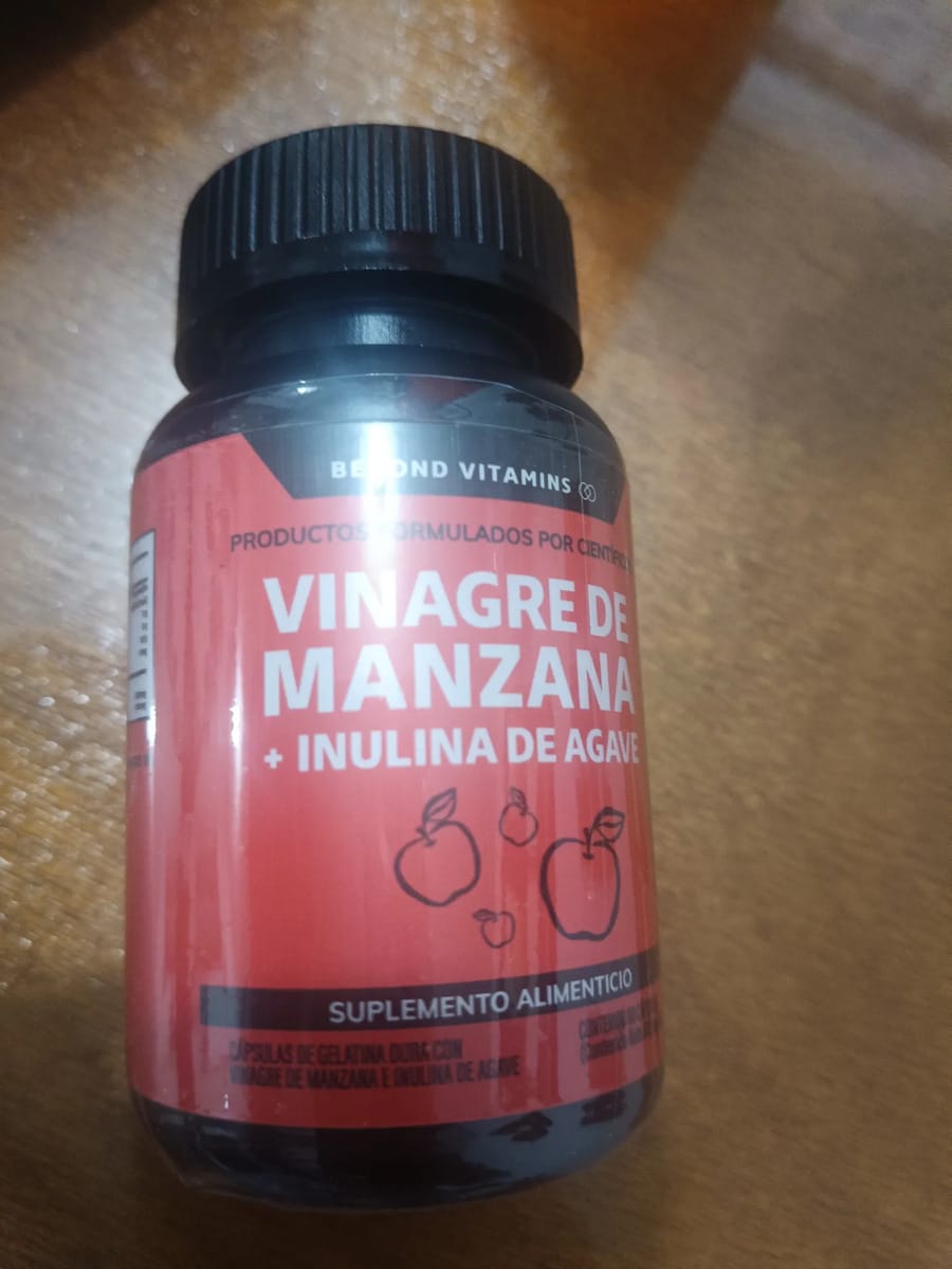 Customer photo review of Vinagre de Manzana + Inulina de Agave 150 caps