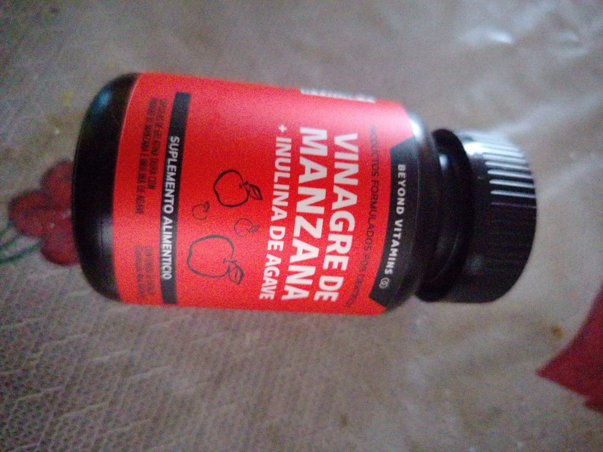 Customer photo review of Vinagre de Manzana + Inulina de Agave 150 caps