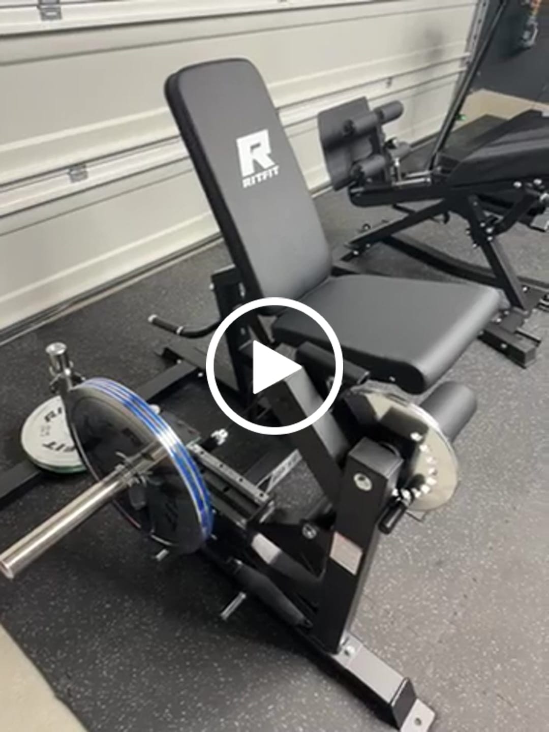 Customer video review of RitFit Mustang PRO Leg Extension Curl Machine