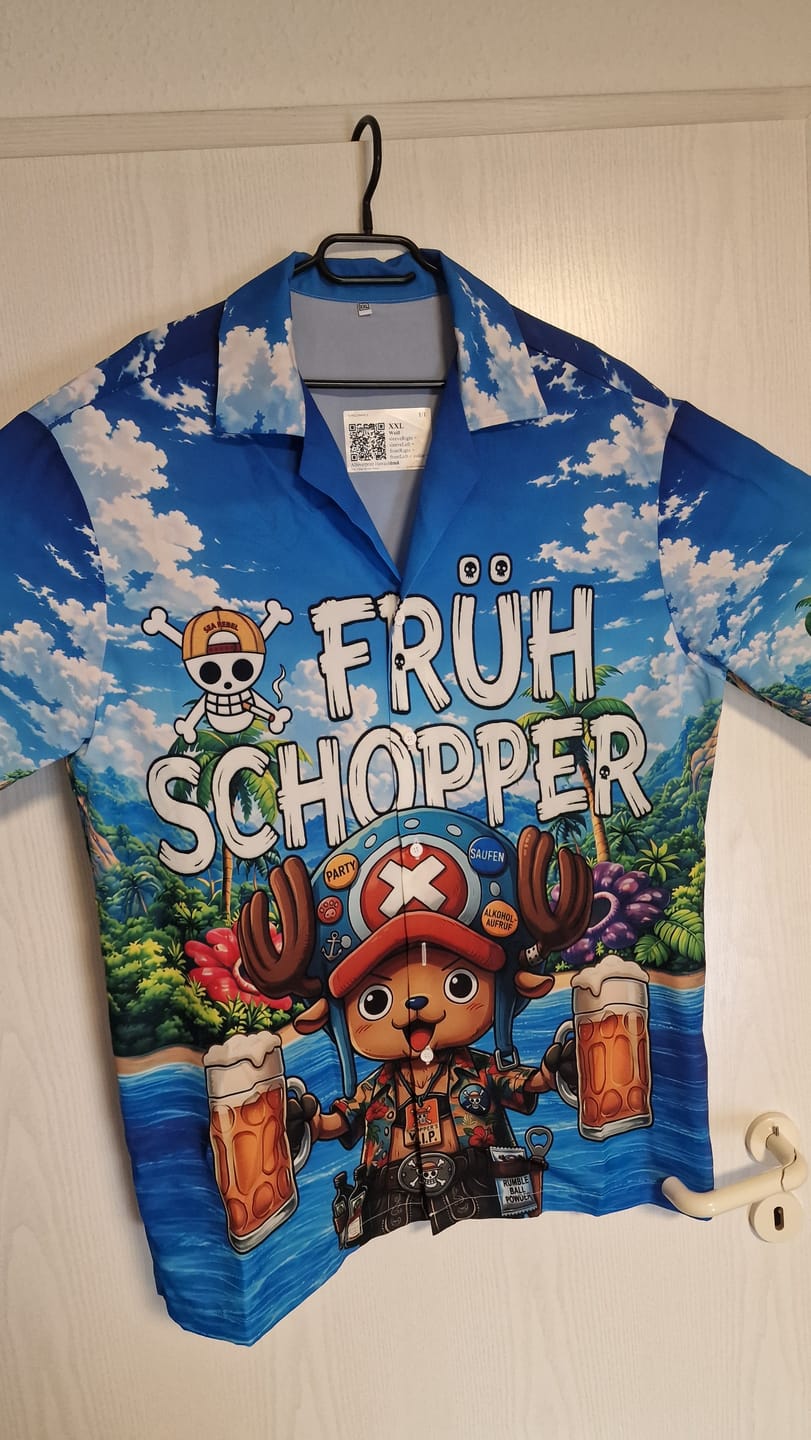 Customer photo review of Frühschopper- Hawaiihemd