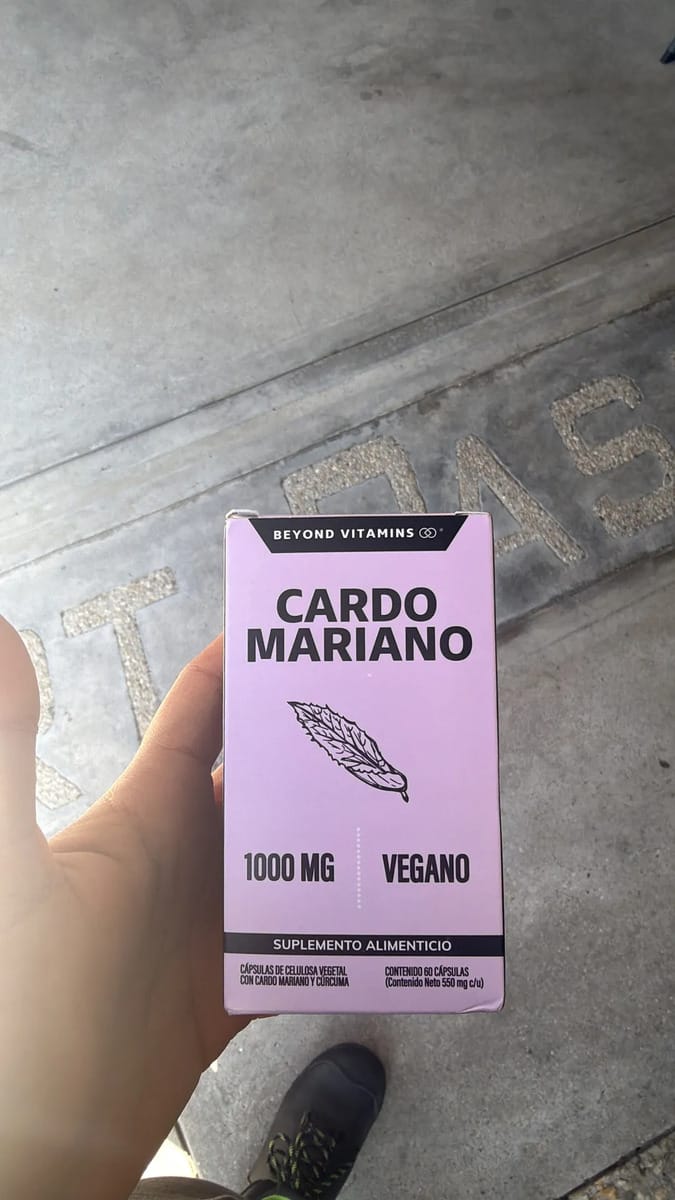 Customer photo review of Cardo Mariano - 60 cápsulas