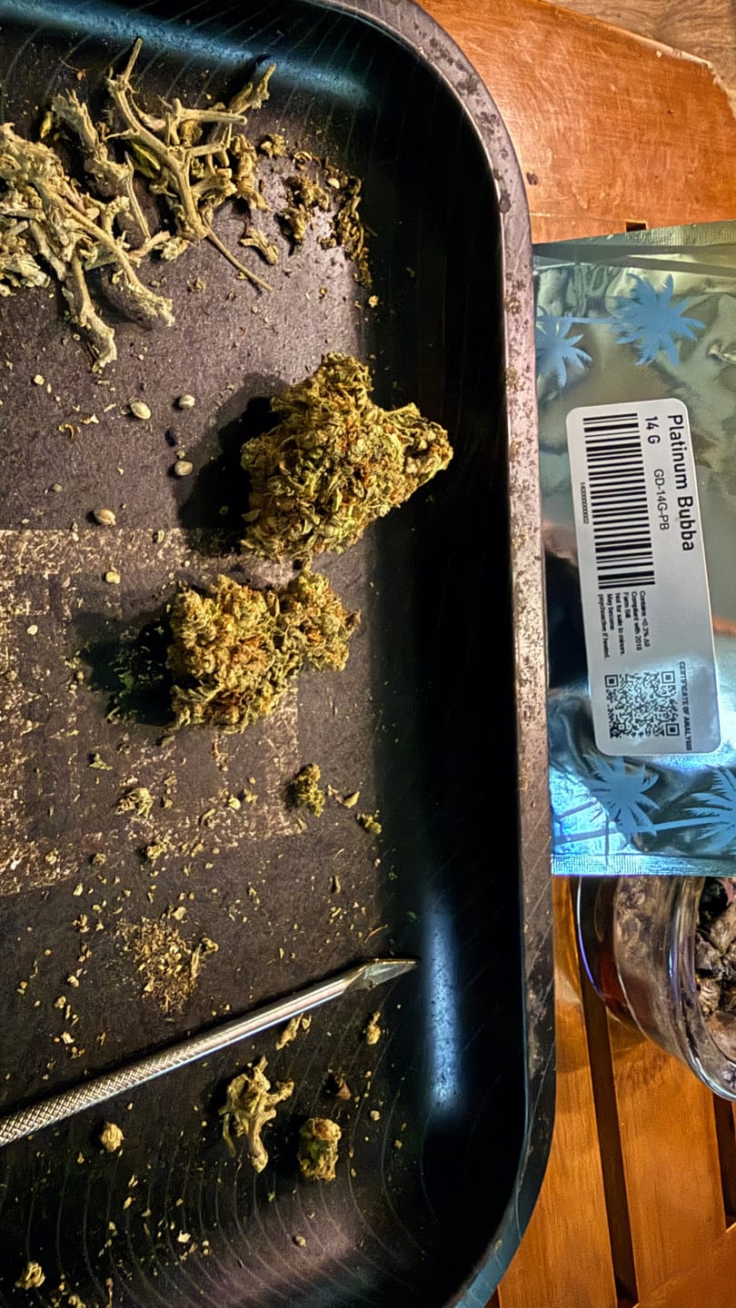 Customer photo review of Good Day - 14 Grams - Platinum Bubba - Indica