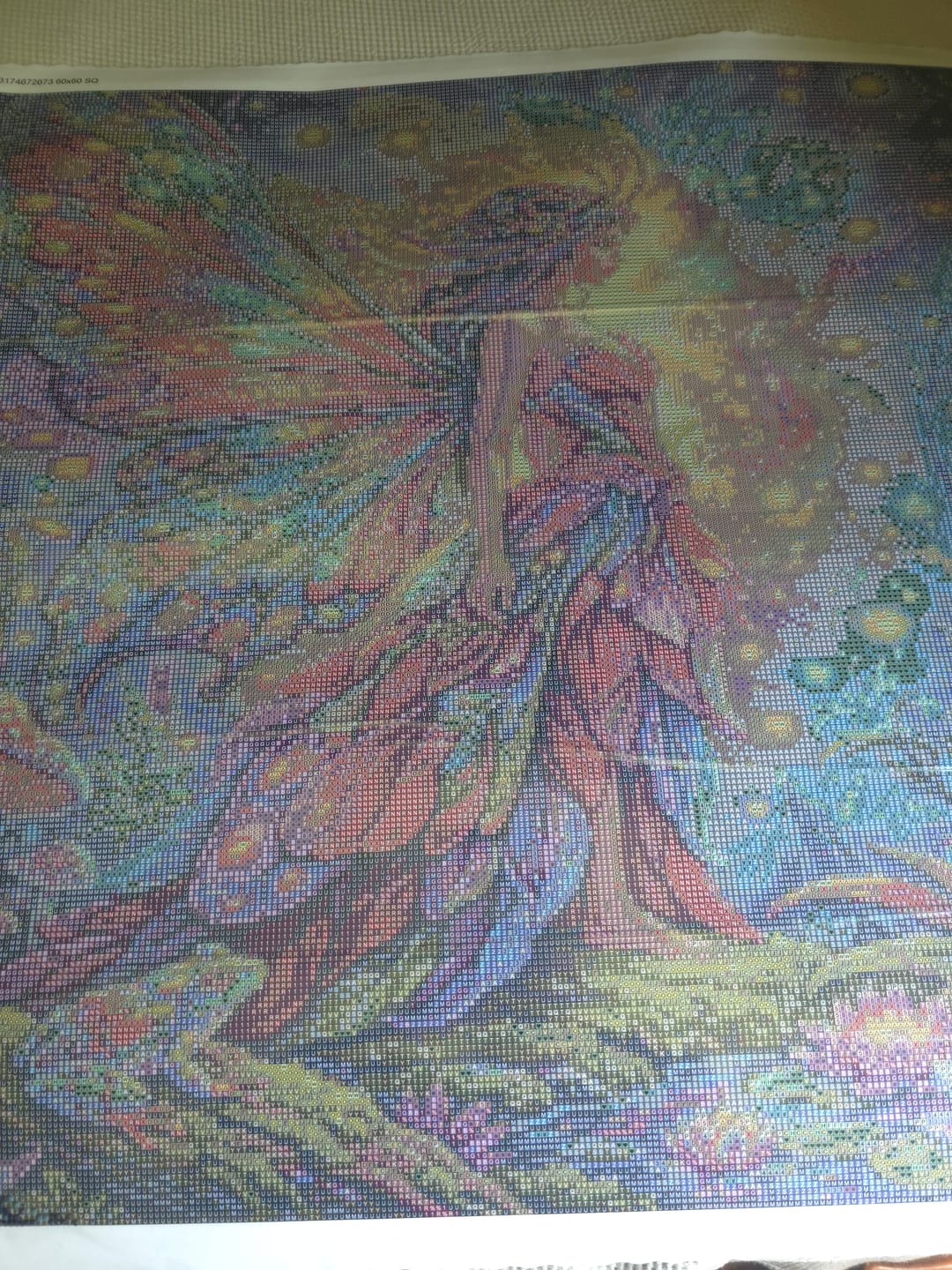 Customer photo review of Moonlit Woodland Fairy (Diamond Painting)