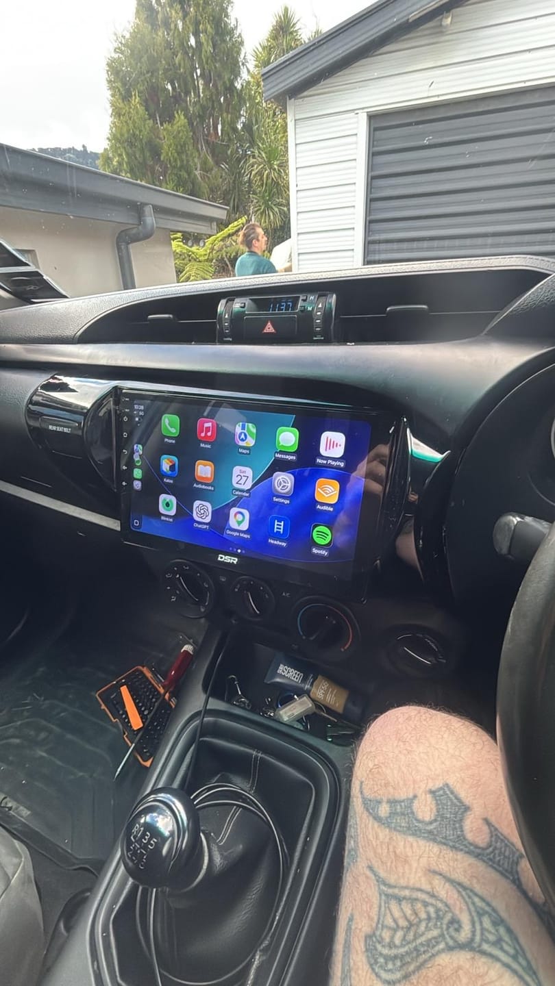 Customer photo review of Toyota Hilux N80 (2016-2025) DSR Head Unit