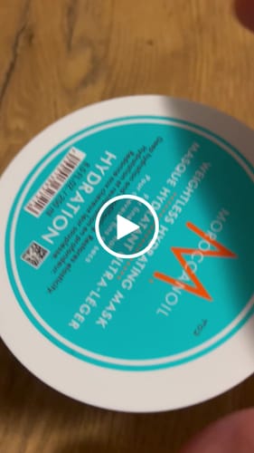 Customer video review of Moroccanoil Weightless Hydrating Mask 250ml — For Fine & Dry Hair