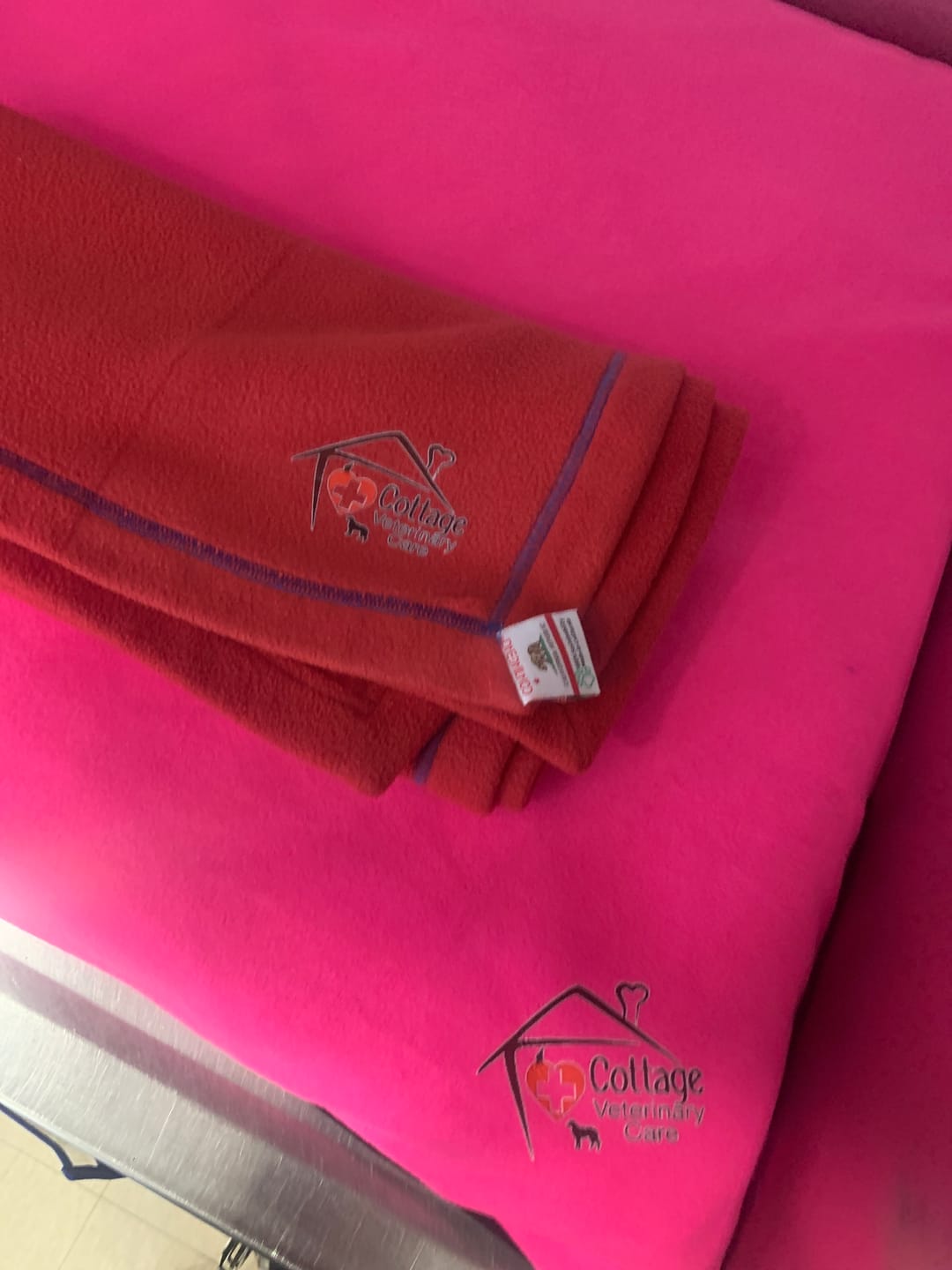 Customer photo review of Premium Quick-Dry Vet Blanket