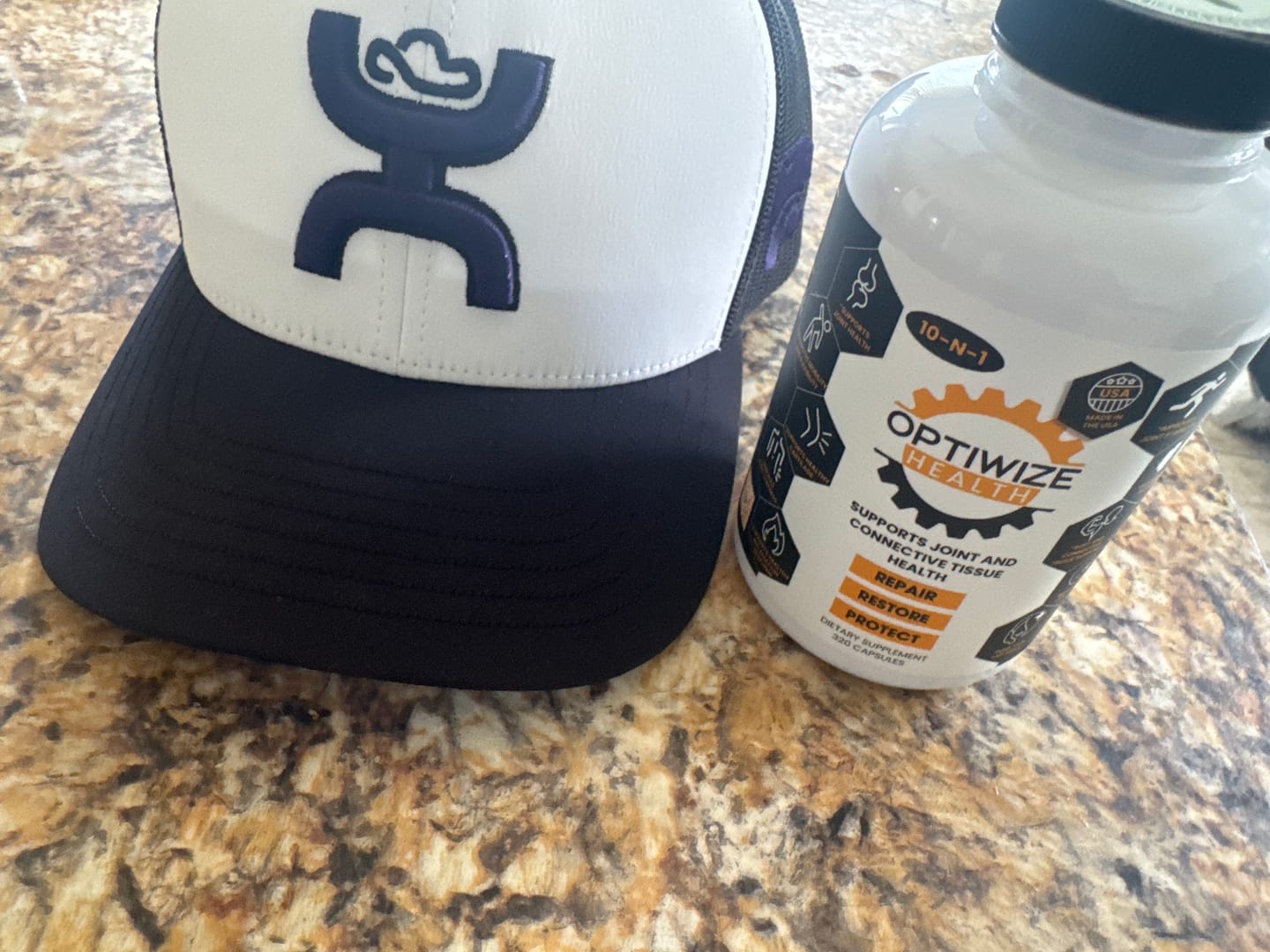 Customer photo review of OptiWize Collagen +Plus Human Supplement for Joint Health