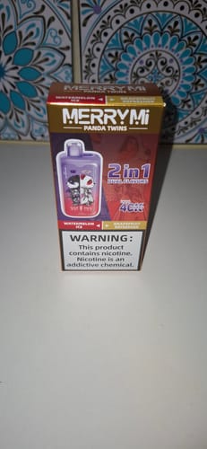 Customer photo review of MerryMi - Panda Twins 40K - Puff Jetable / Vape Disposable - 2% nicotine - Double Saveur