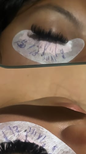 Customer photo review of Wispy Lash Kit