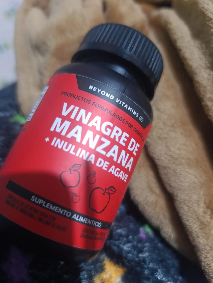 Customer photo review of Vinagre de Manzana + Inulina de Agave 150 caps