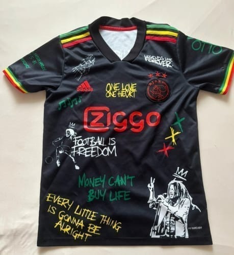 Customer photo review of Ajax Bob Marley Special Edition Shirt